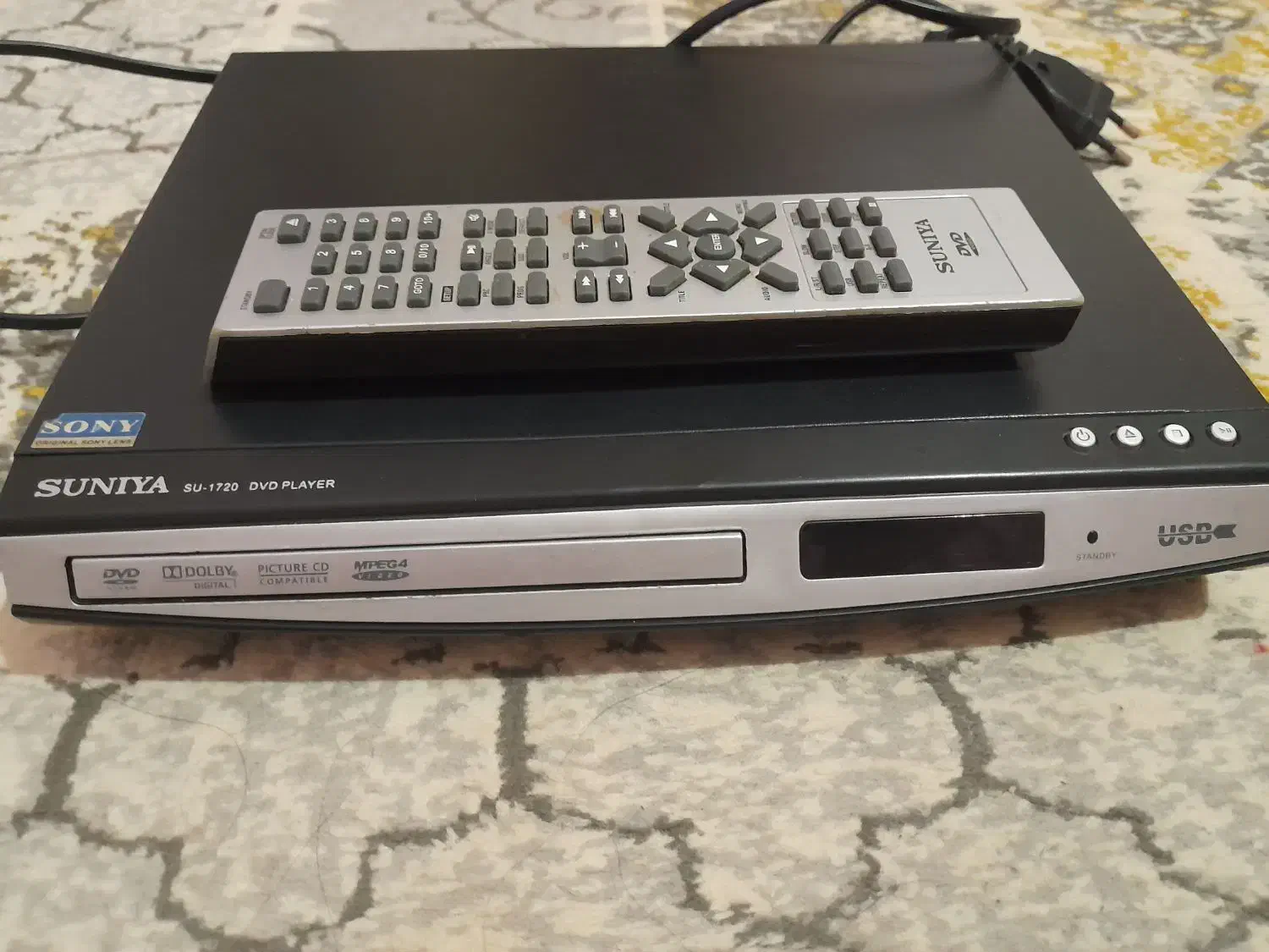 ی دستگاه دی وی دی کار کرده برند سونیا|پخش‌کننده DVD و ویدیو|هشتگرد, هشتگرد قدیم|دیوار