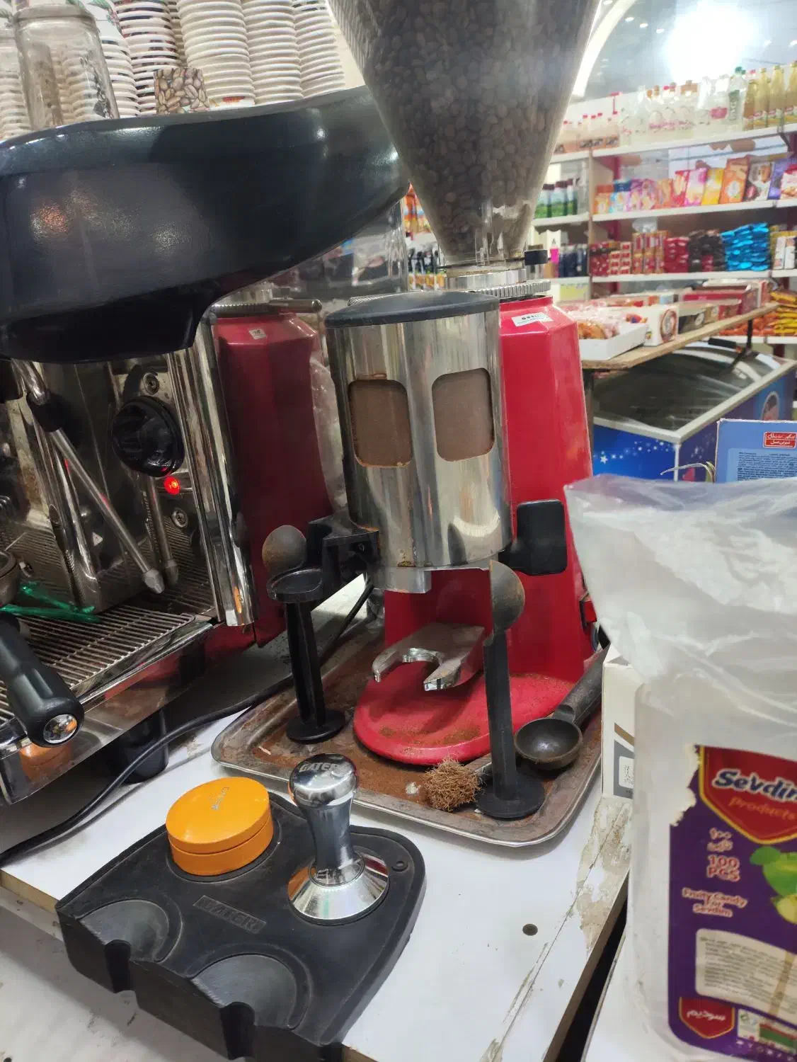 دستگاه قهوه ساز صنعتی سه گروپ|سماور، چای‌ساز، قهوه‌ساز|قم, جمکران|دیوار