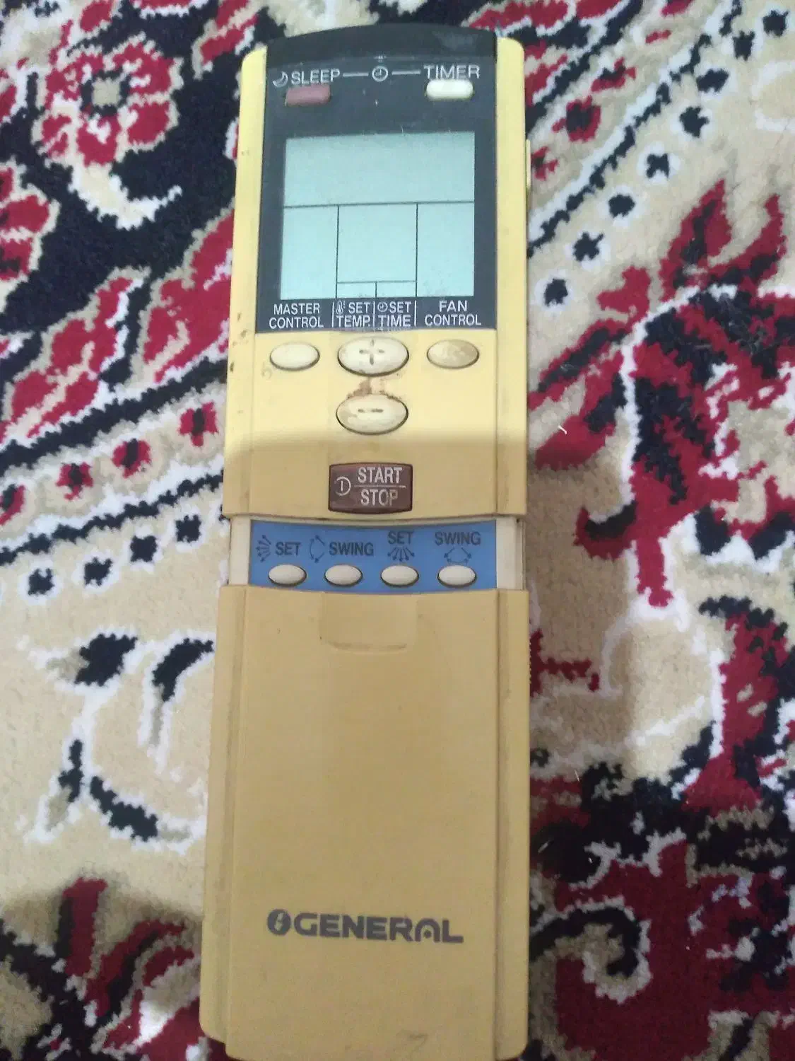 کنترل کولر گازی سالم توپی  با۳ کلید ۳تا چسپ|کولر گازی و فن‌کوئل|مشهد, مهدی آباد|دیوار