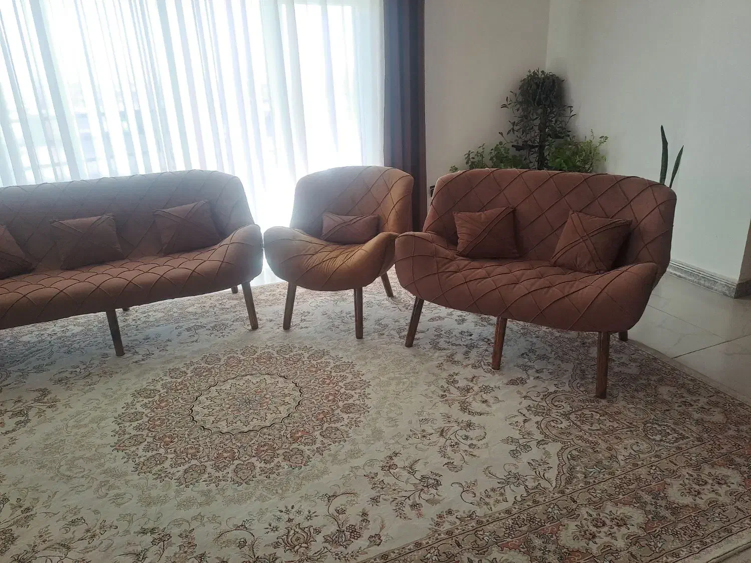 مبلمان در حد نو|مبلمان خانگی و میز عسلی|دورود, |دیوار