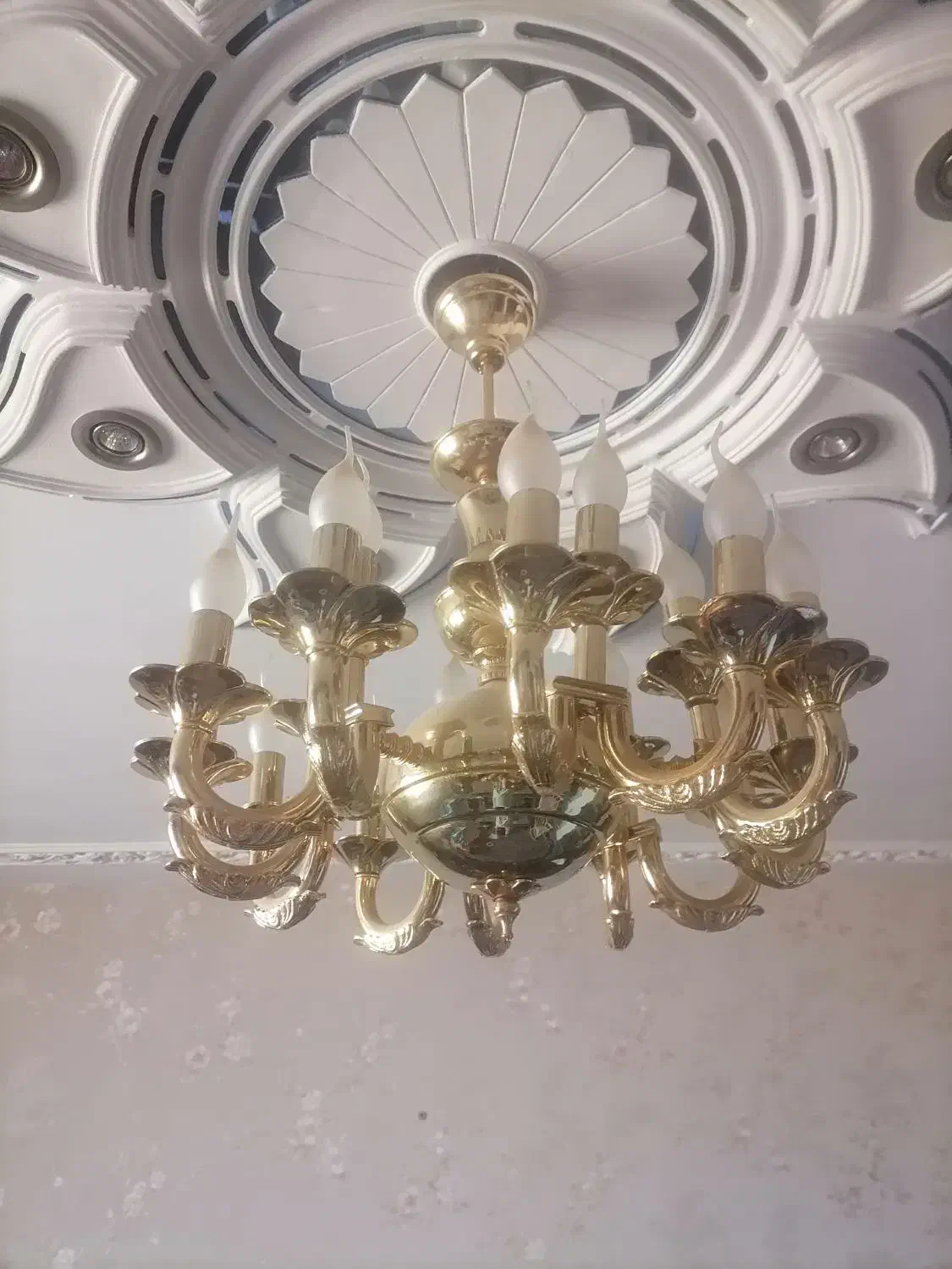 لوستر|لوستر و چراغ آویز|آباده, |دیوار