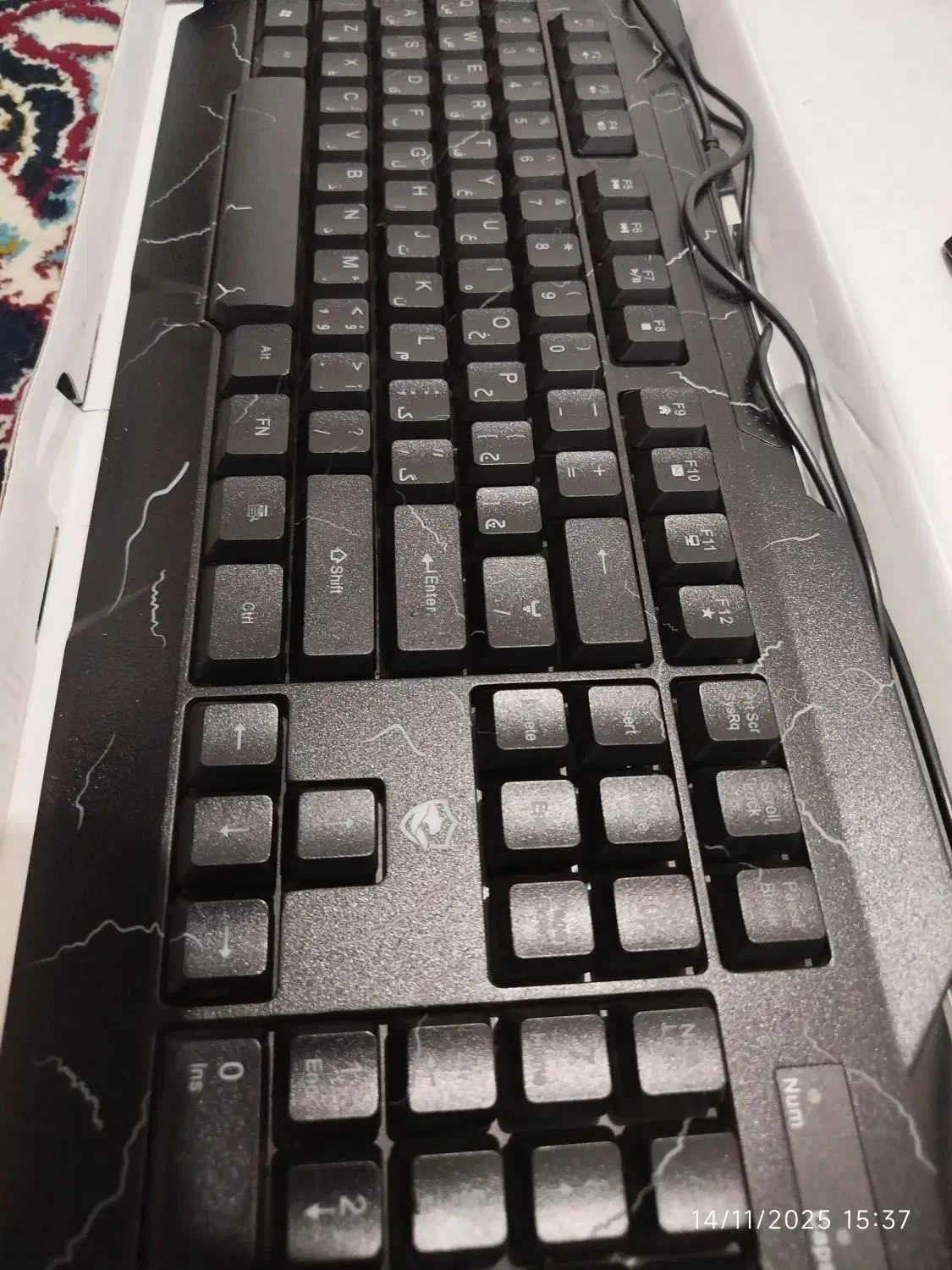 کیبورد rgb|قطعات و لوازم جانبی رایانه|گناباد, |دیوار