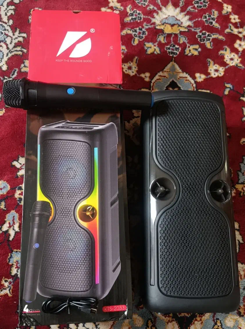 اسپیکرkts2033|پخشکننده همراه|مینودشت, |دیوار