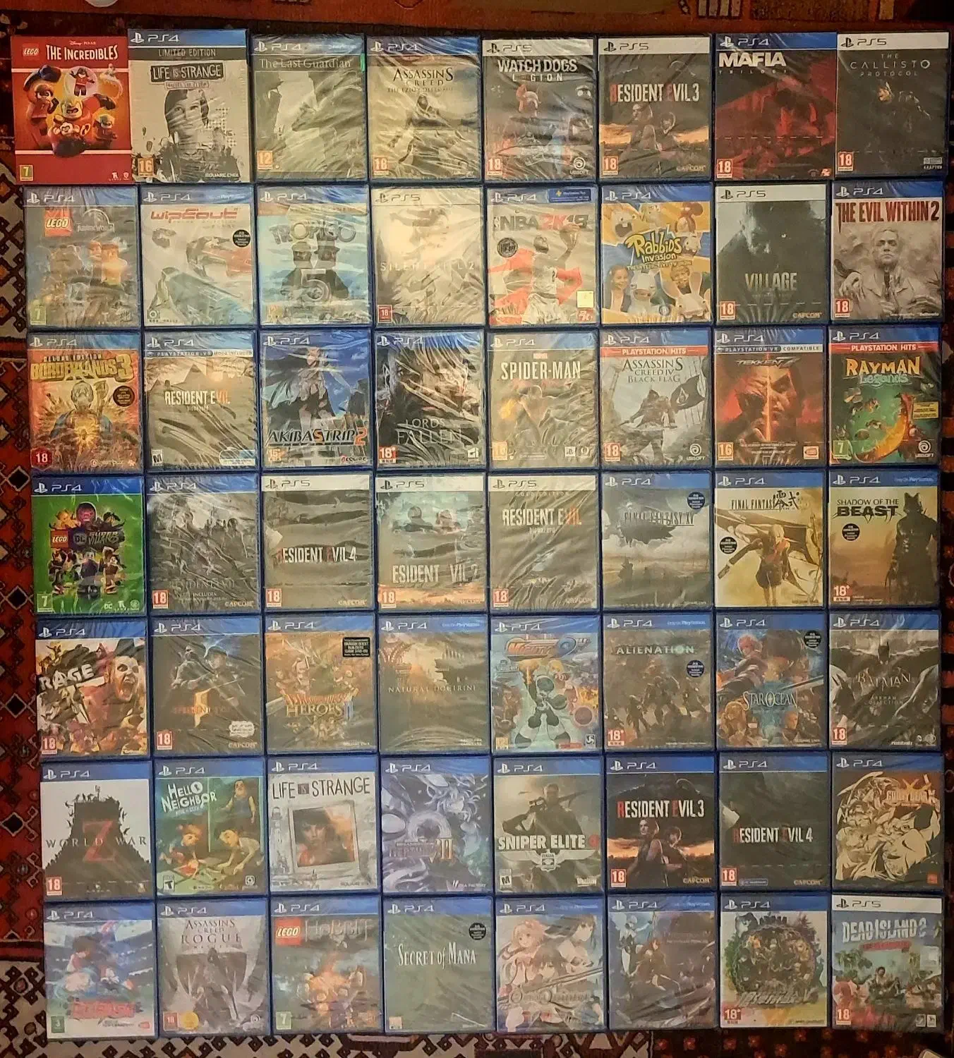 گیم های اکبند اصلی ps5 پلمپ اصلی|کنسول، بازی ویدئویی و آنلاین|تهران, اسکندری|دیوار