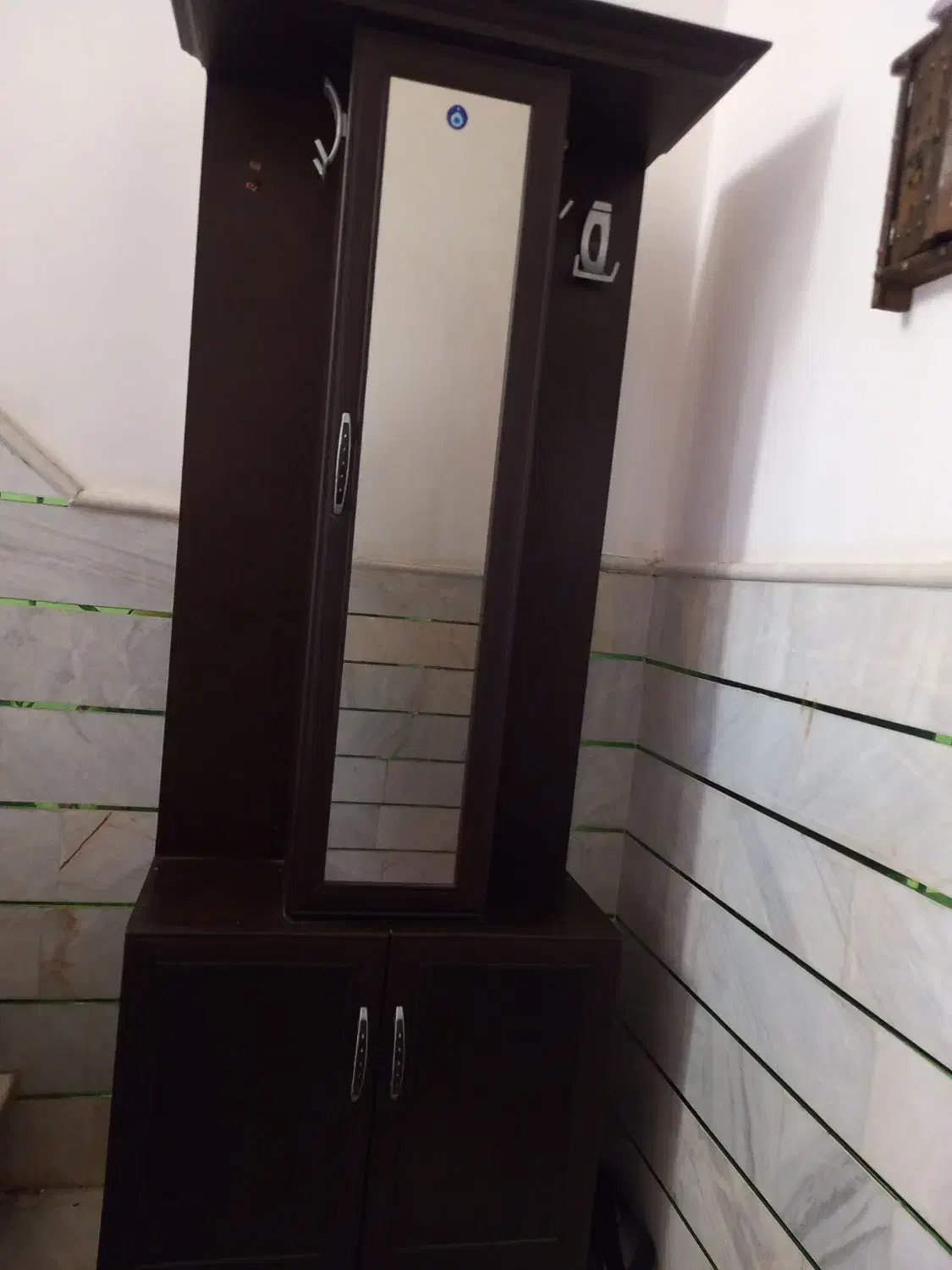 جاکفشی آینه دار|جاکفشی، کمد، دراور|سمنان, |دیوار