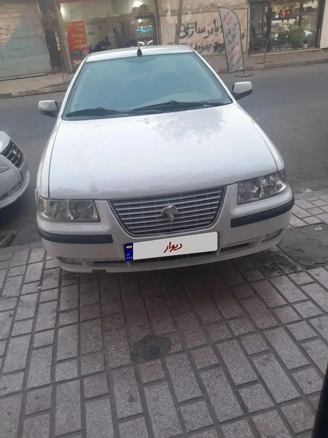 سمند ۹۳ بیرنگ معاوضه با ماشین|خودرو سواری و وانت|تبریز, |دیوار