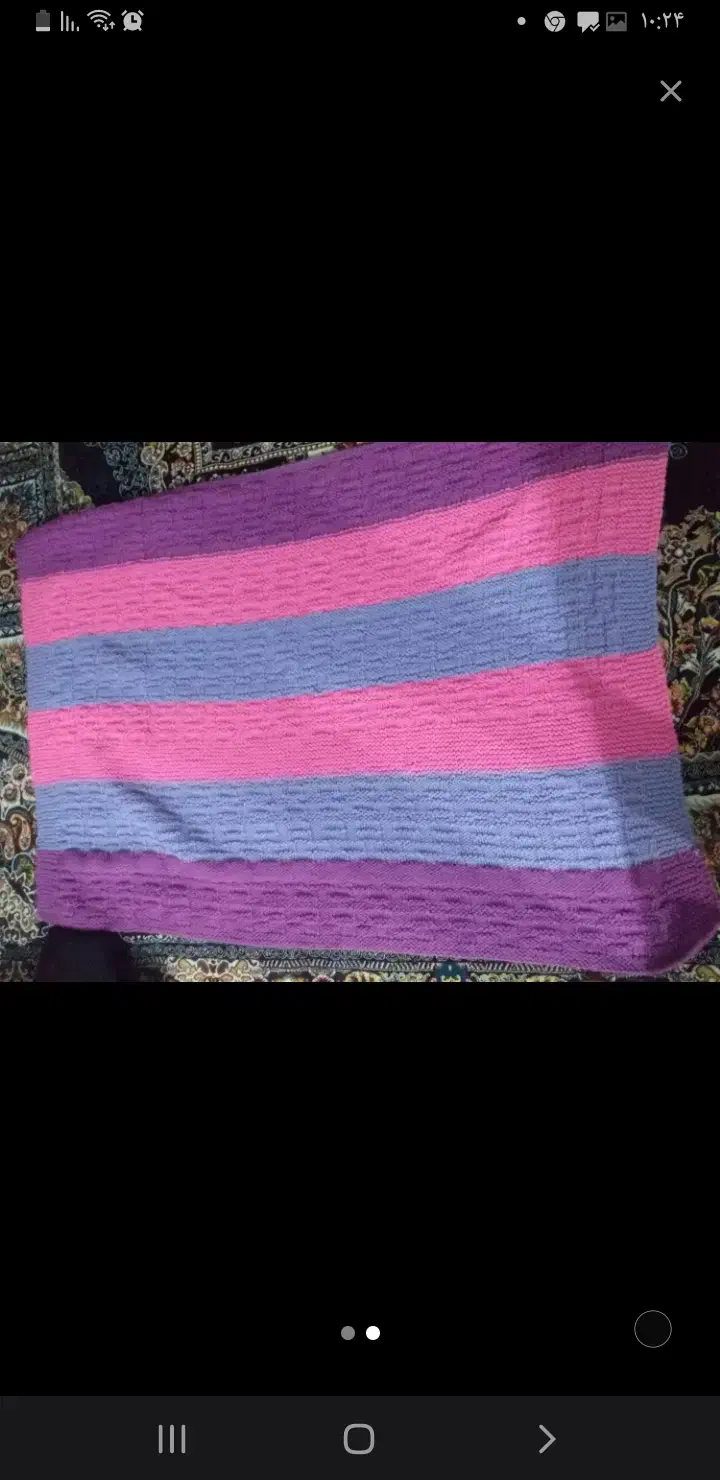 پتو دستبافت نو|رختخواب، بالش، پتو|ورامین, ورامین|دیوار