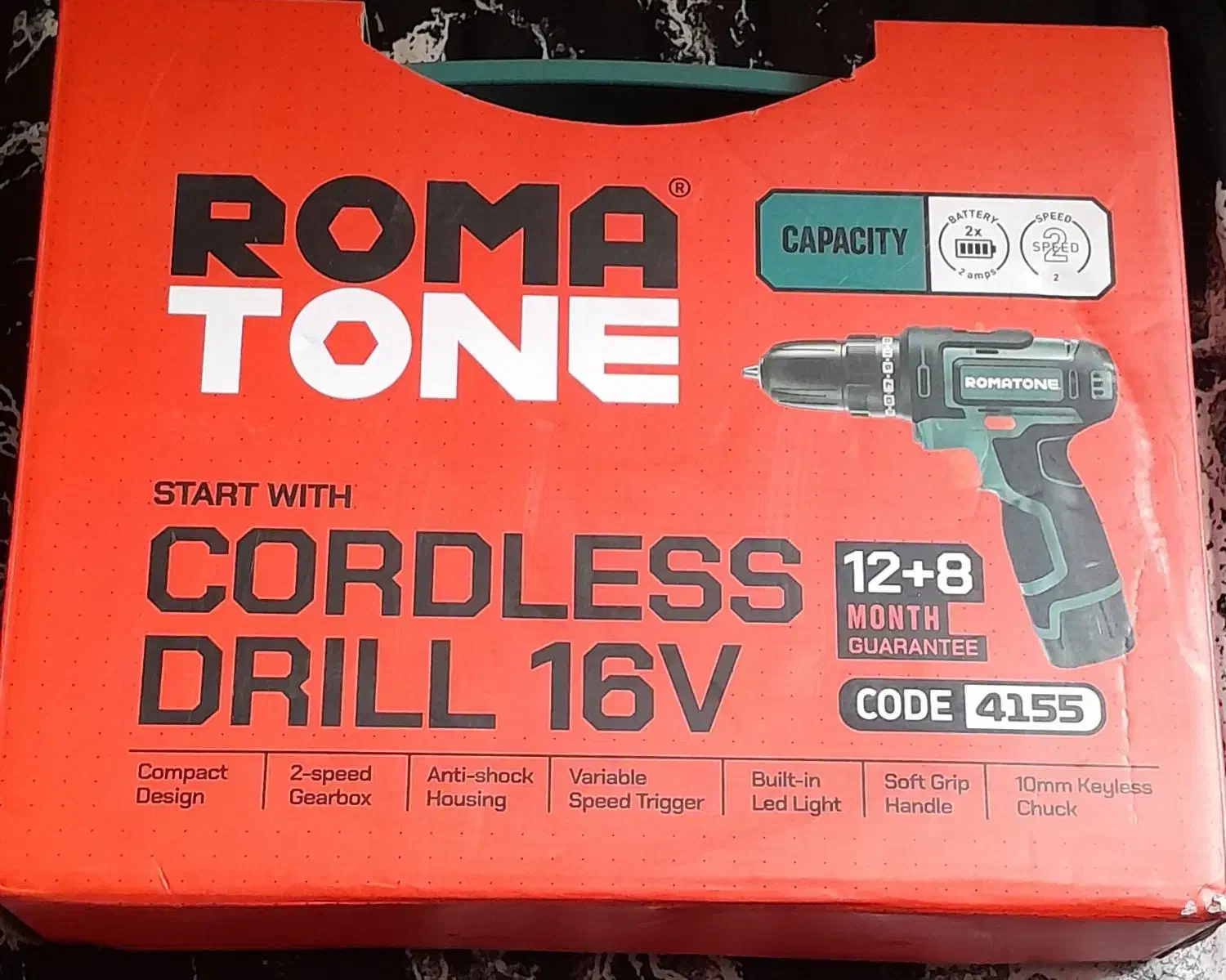 پیچ گوشتی شارژی روماتون|ابزارآلات|رشت, سعدی (تختی)|دیوار