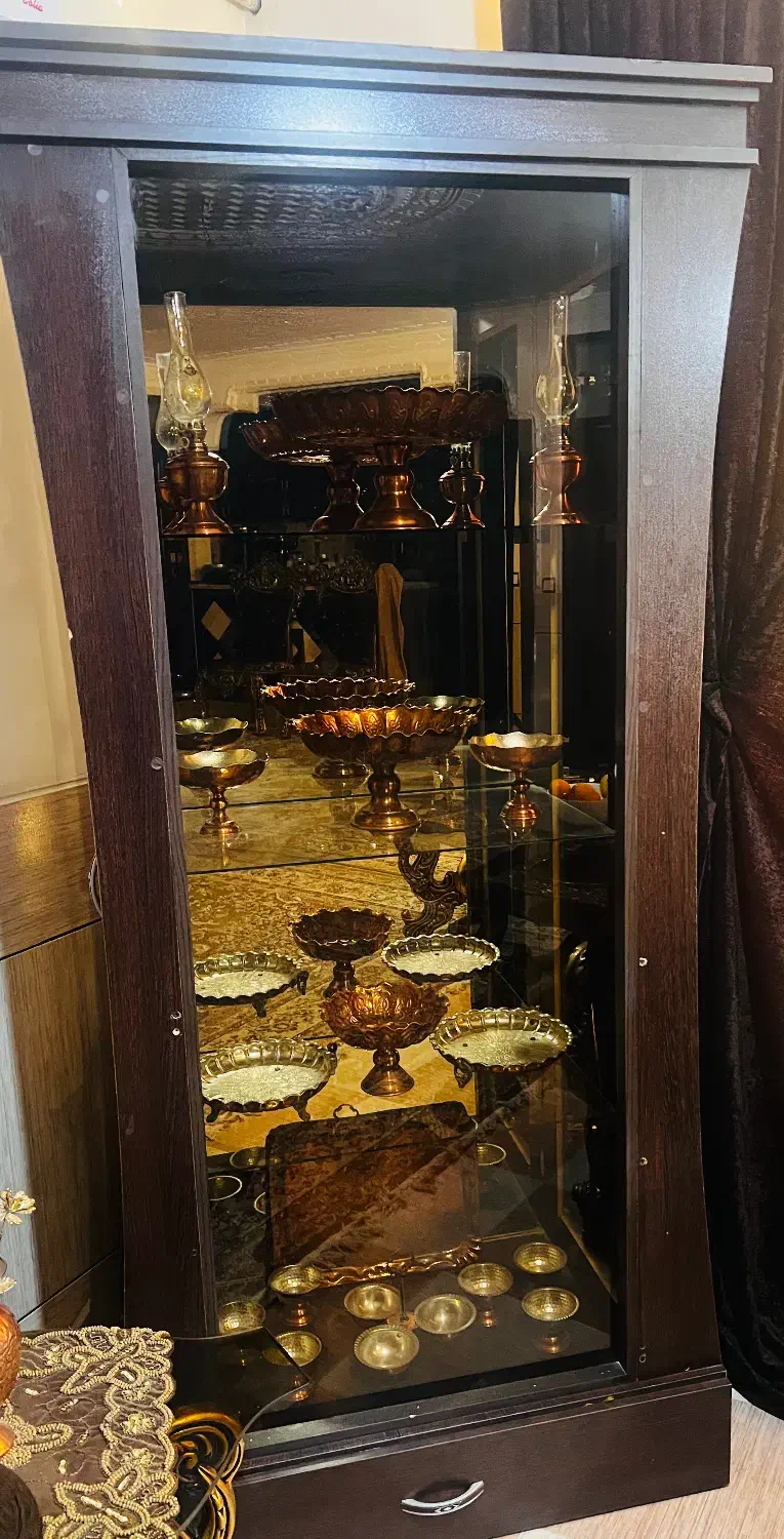 بوفه|بوفه، ویترین، کنسول|بافت, |دیوار