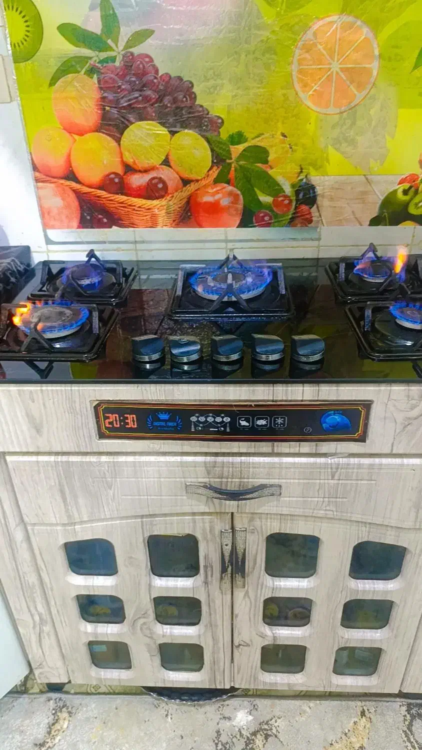 گاز طرح فر تمیز|اجاق گاز و لوازم برقی پختوپز|رامشیر, |دیوار