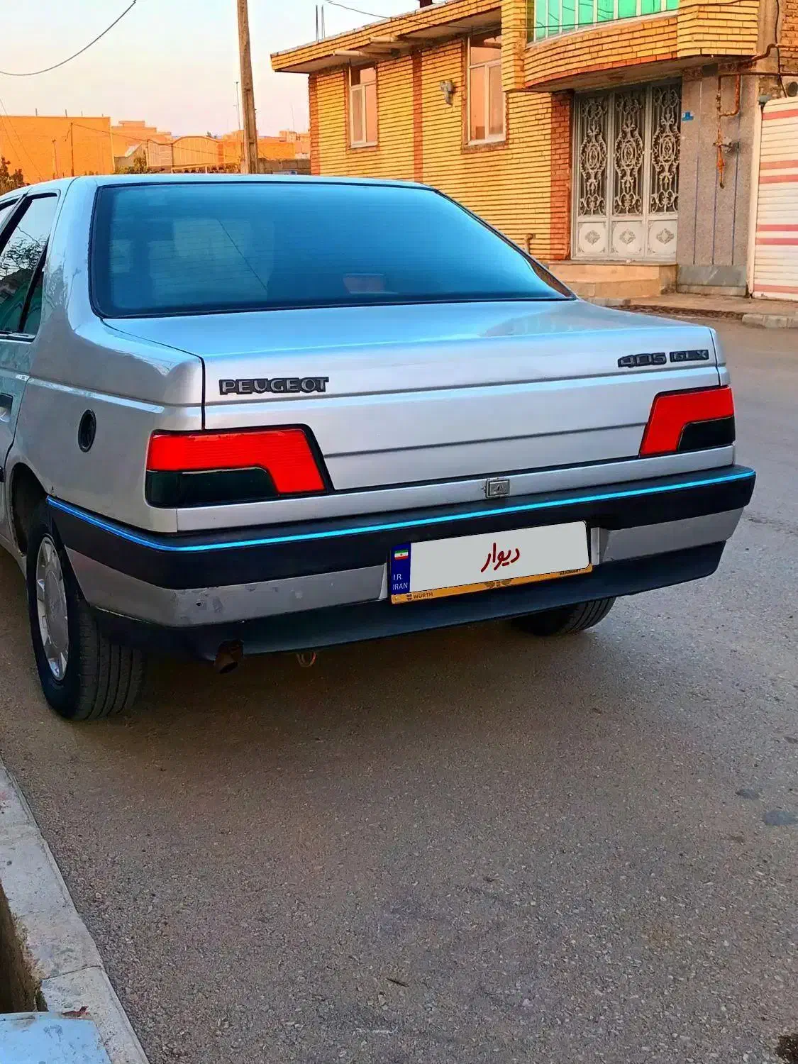 405 92 دوگانه کارخانه در حد|خودرو سواری و وانت|پارسآباد, |دیوار