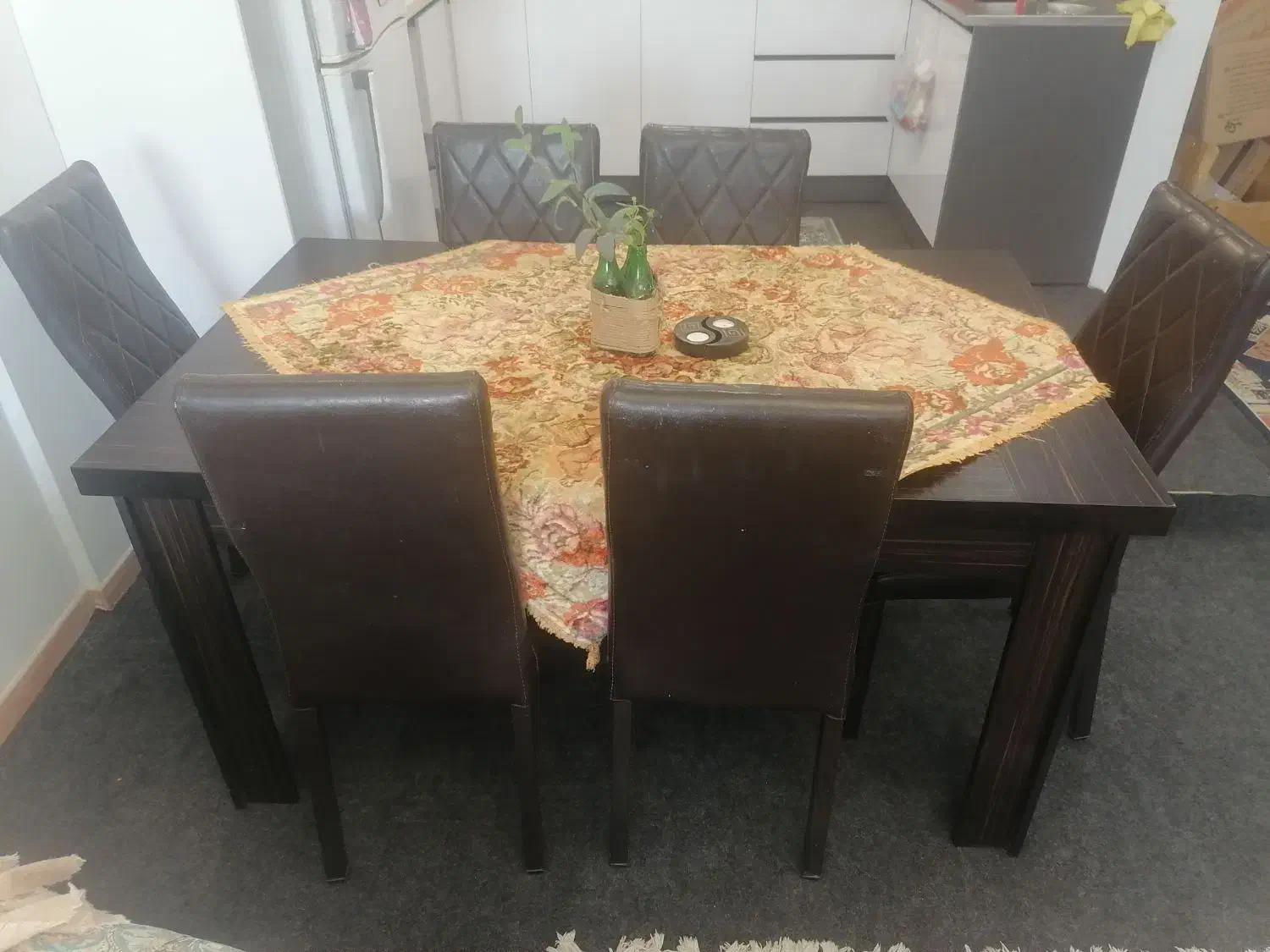 میز ناهار خوری 6 نفره|میز و صندلی غذاخوری|صدرا-فارس, فاز ۱|دیوار