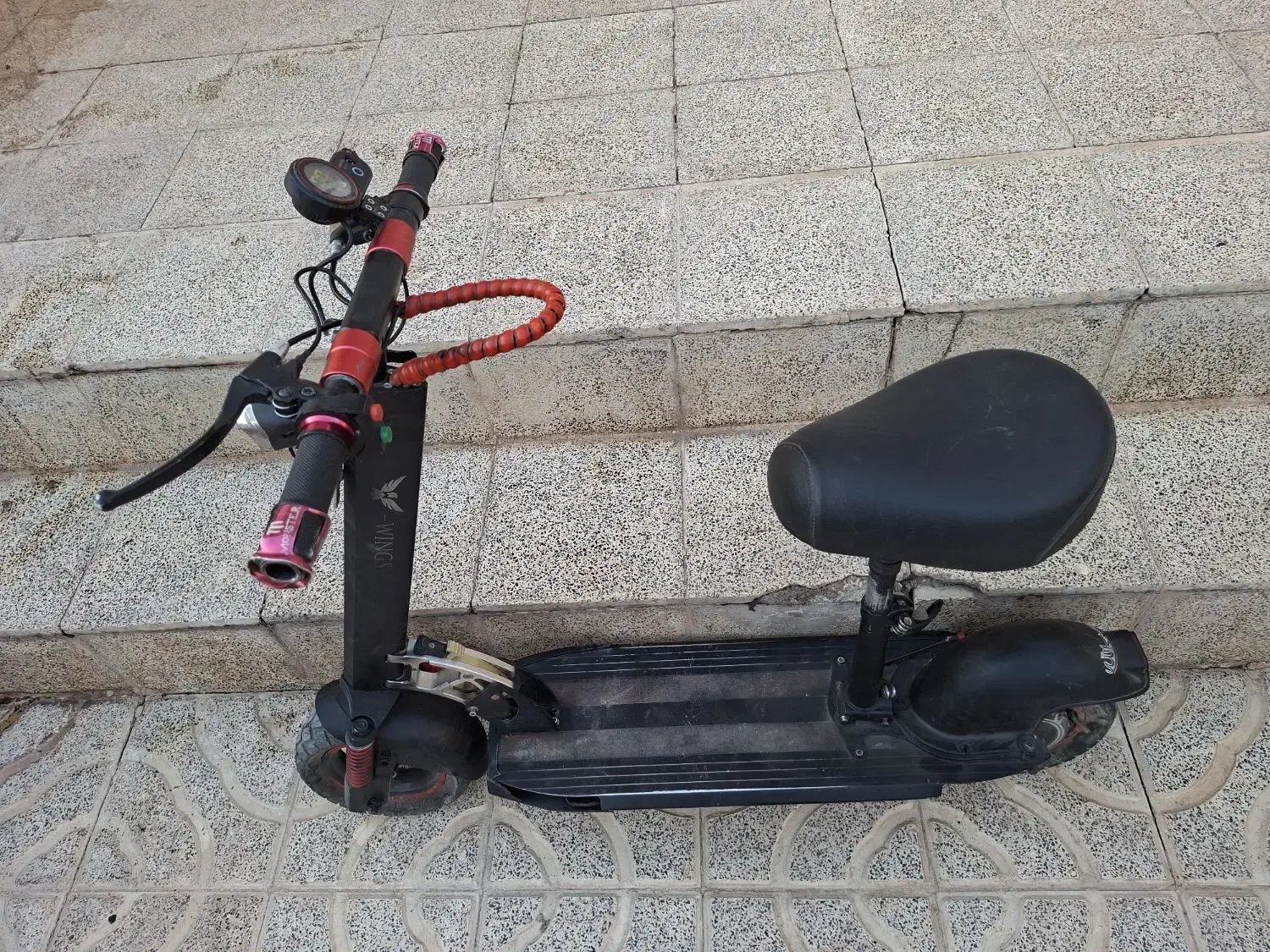 اسکوتر برقی درحد تمام وسایل ارجینال|دوچرخه، اسکیت، اسکوتر|پلنگ آباد, |دیوار