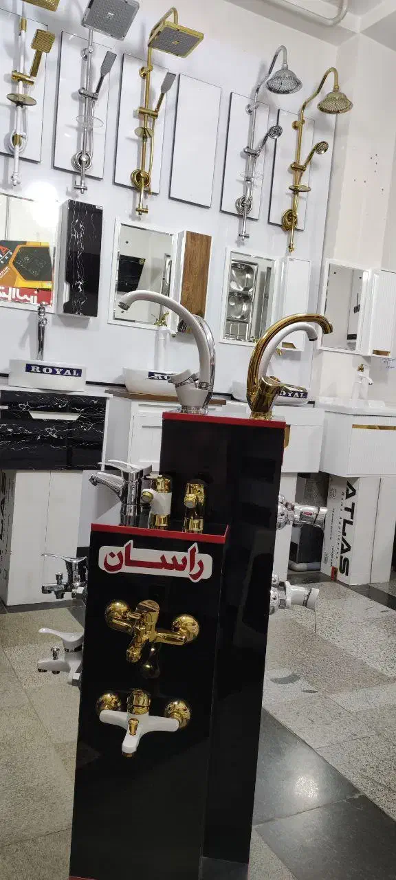 شیرالات مدل لاله پارمیس قاجاری و ۵شعله ، ۴ شعله|لوازم سرویس بهداشتی|بوکان, |دیوار