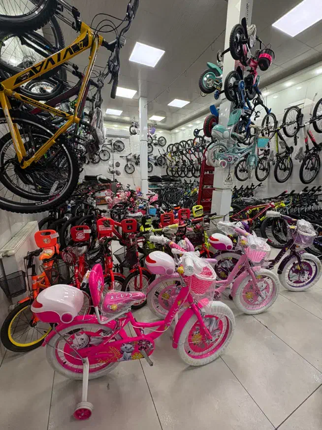 دوچرخه دخترانه گربه ایی سایز 20 و16|دوچرخه، اسکیت، اسکوتر|مشکیندشت, |دیوار