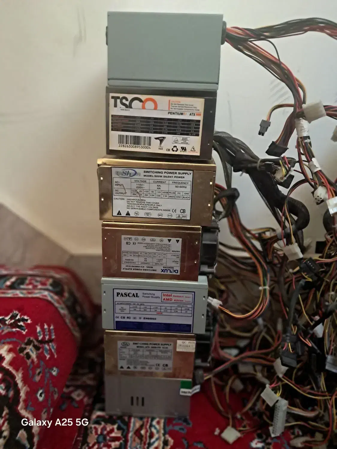 انواع پاور با قیمت مناسب با انواع آمپر و وات سالم|قطعات و لوازم جانبی رایانه|مشهد, پنجتن|دیوار