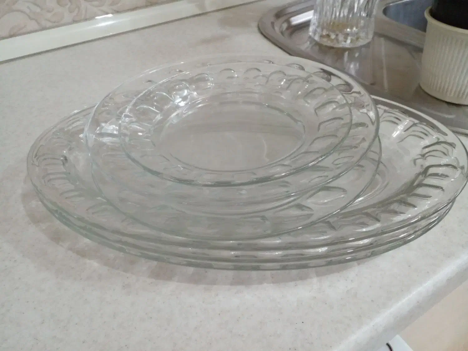 سرویس پیرکس اصل فرانسه|ظروف سرو و پذیرایی|قم, منبع آب|دیوار