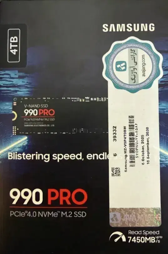 ssd 4t Samsung|قطعات و لوازم جانبی رایانه|تهران, ونک|دیوار