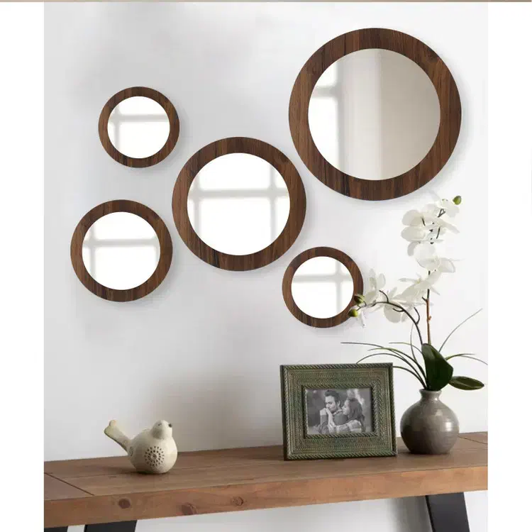 آیینه پنج تیکه|آینه|شیراز, محراب|دیوار