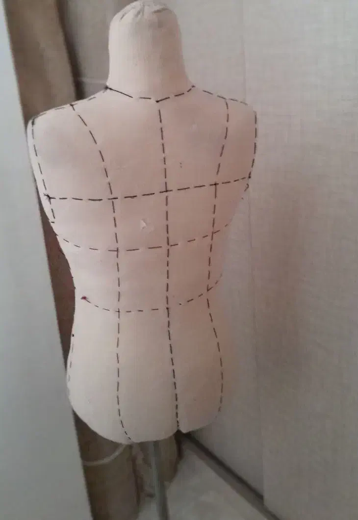 مانکن خیاطی ،سوزن خور،دست ساز،سایز ۴۲|لوازم خیاطی و بافتنی|بندر انزلی, آخرخط|دیوار