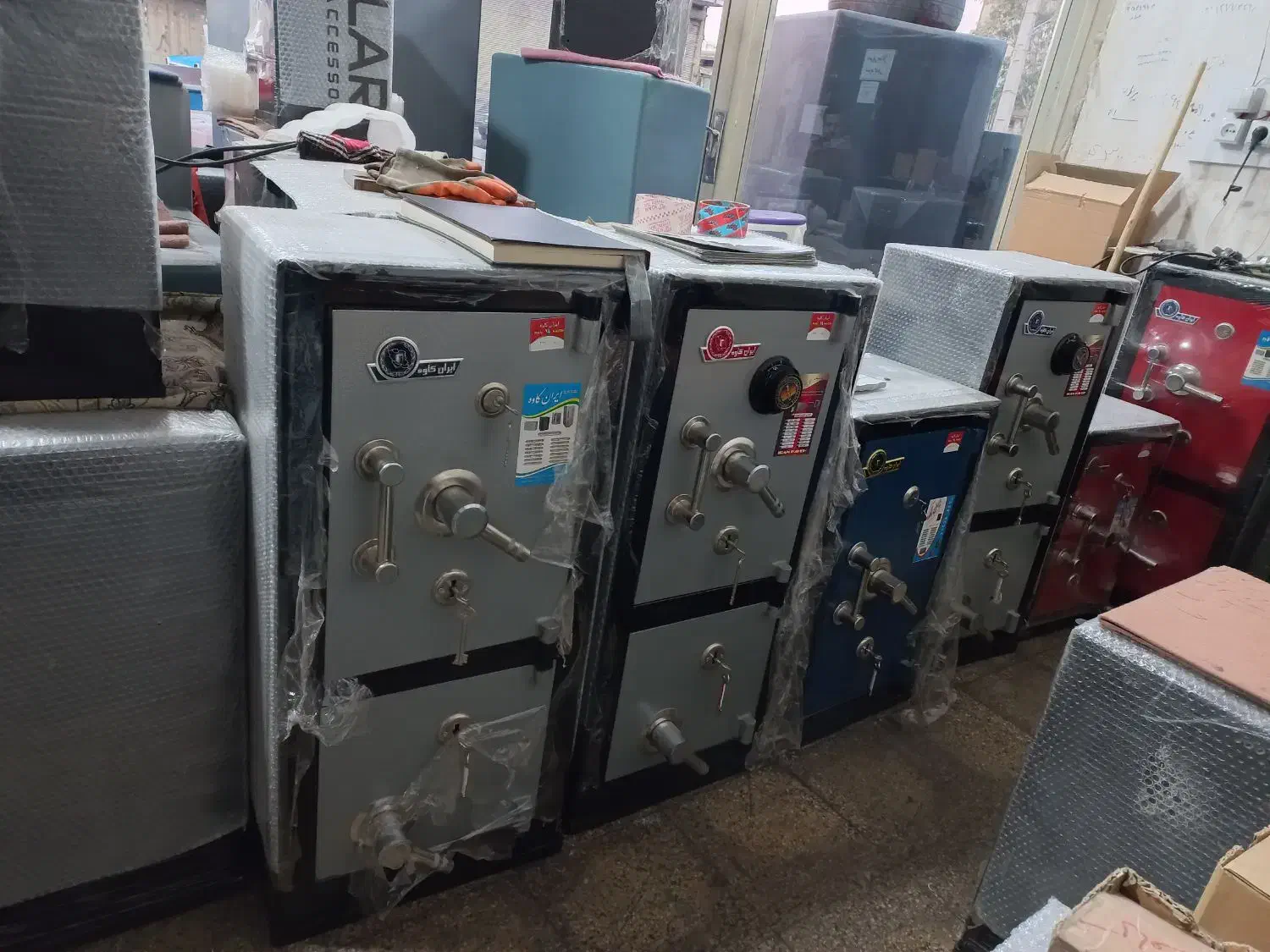 انواع گاوصندوق|ابزارآلات|زنجان, |دیوار