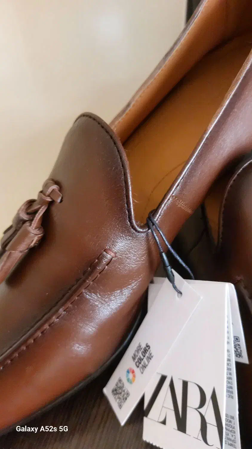 کفش تمام چرم Zara|کیف، کفش، کمربند|هشتگرد, فاز ۳ مهستان|دیوار