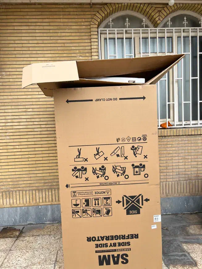 کارتن یخچال،کولر،لباسشویی|ابزارآلات|اهواز, سپیدار|دیوار