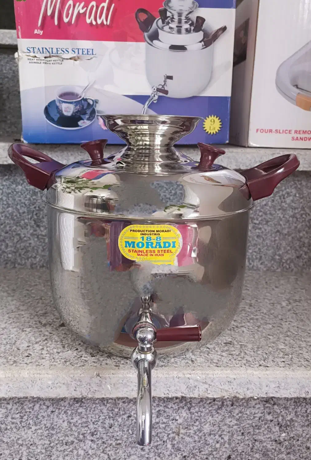 ساندویج ساز،کتری،چاقو|ظروف پخت‌وپز|تبریز, |دیوار