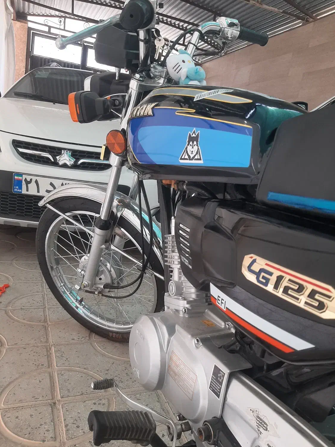 موتور ۱۲۵ تیزتک|موتورسیکلت|داراب, |دیوار