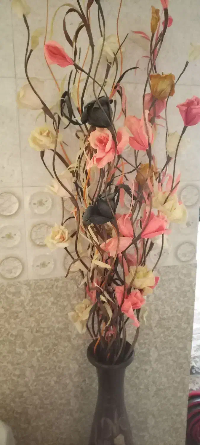 گلدون تزیینی|گل مصنوعی|زنجان, |دیوار