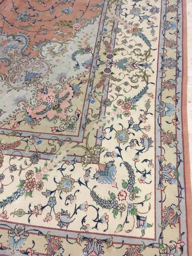 فرش 24 متری(6*4) دستباف تبریز خطیبی کارکرده سالم|فرش|کرج, فاز ۳ مهرشهر|دیوار
