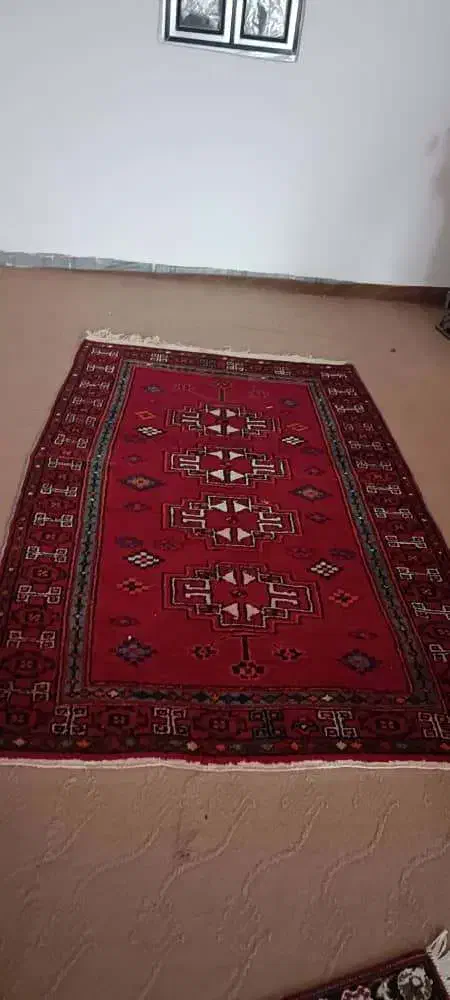 قالی کردی دستباف|فرش|ایلام, |دیوار