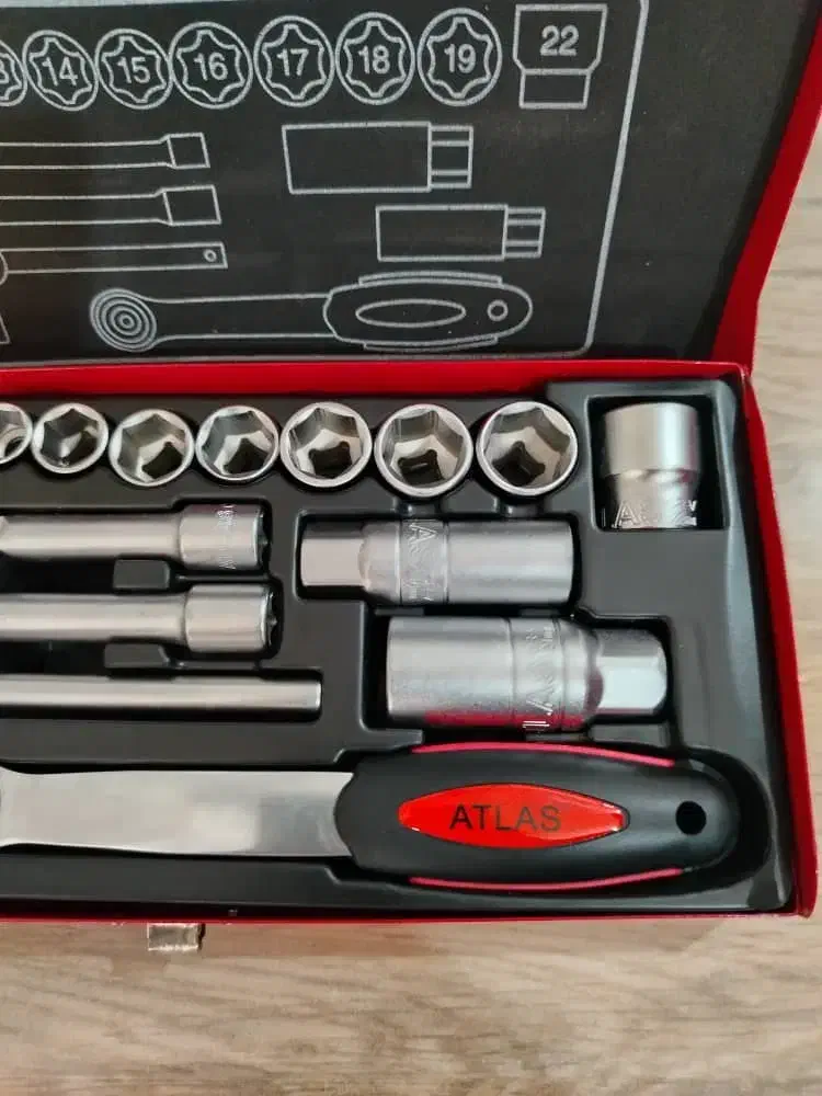 جعبه بکس ۲۲ پارچه Made in Taiwan|ابزارآلات|خرم‌آباد, |دیوار