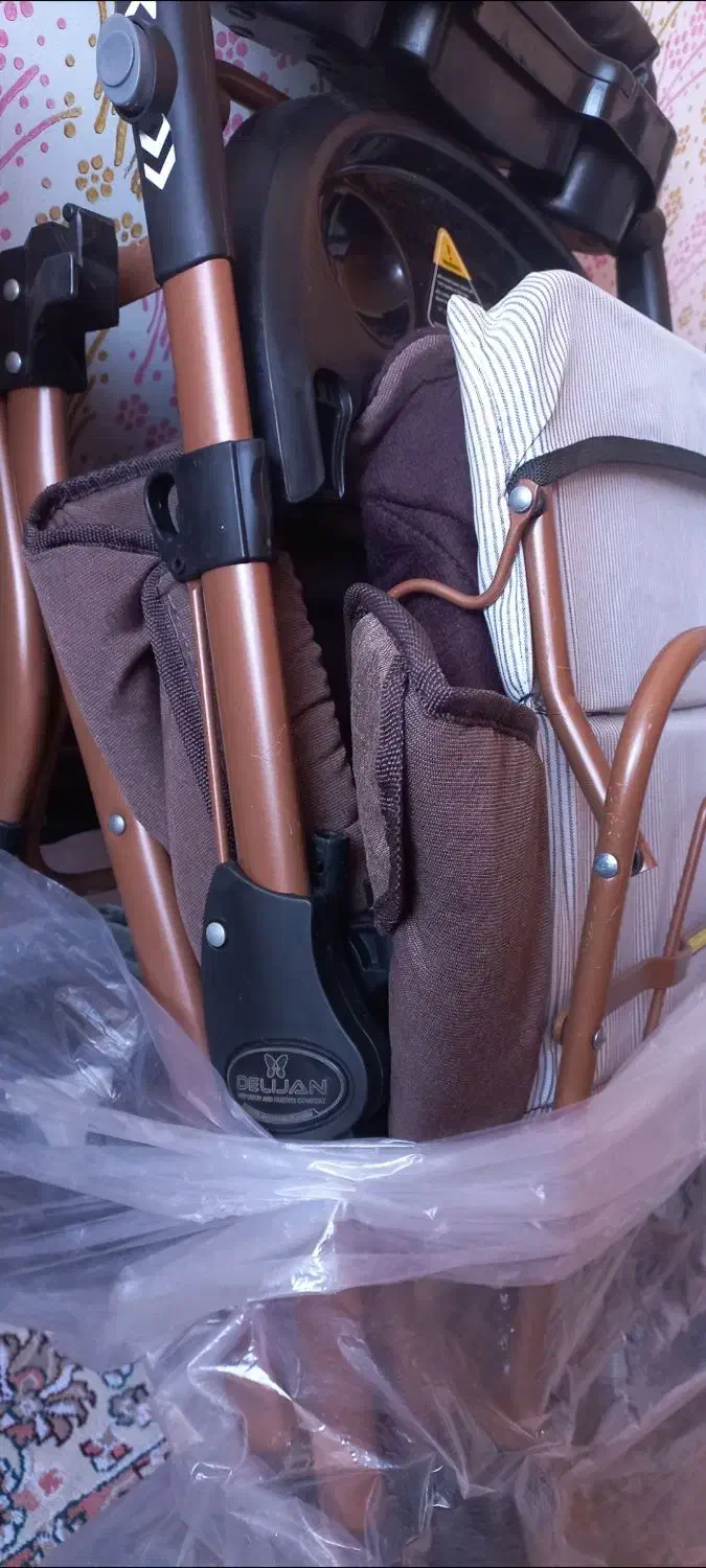 کالسکه کودک ، کاملا نو و سالم ،برند دلیجان|کالسکه و لوازم جانبی|قروه, |دیوار