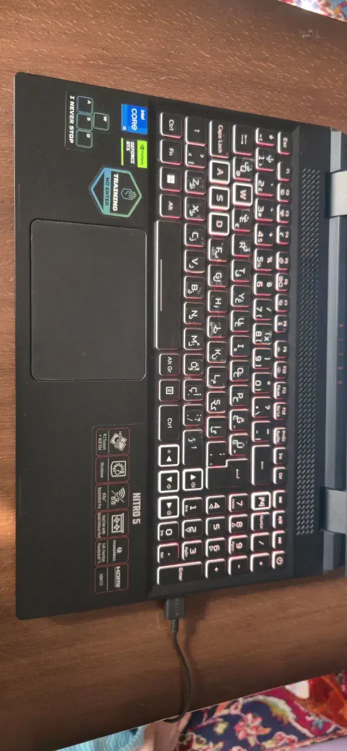 لپ تاپ گیمینک nitro 5|رایانه همراه|کرج, ساماندهی|دیوار