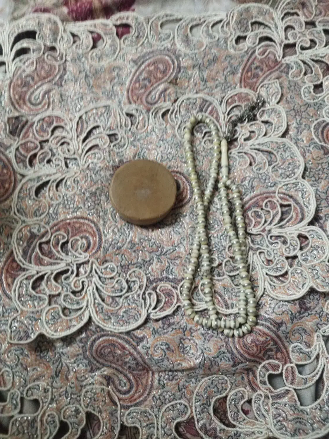 تسبیح کلکسیونی عاج|کلکسیون اشیاء عتیقه|تهران, نازیآباد|دیوار