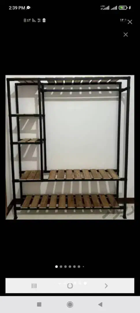 جاوار  رخت بند اویز رگال قفسه چوبکار دار 35|بندرخت و رخت‌آویز|تهران, نعمت‌آباد|دیوار