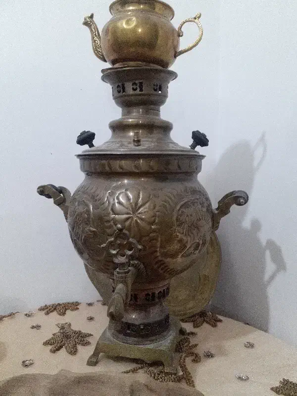 سماور زغالی|سماور، چای‌ساز، قهوه‌ساز|نوشین شهر, |دیوار