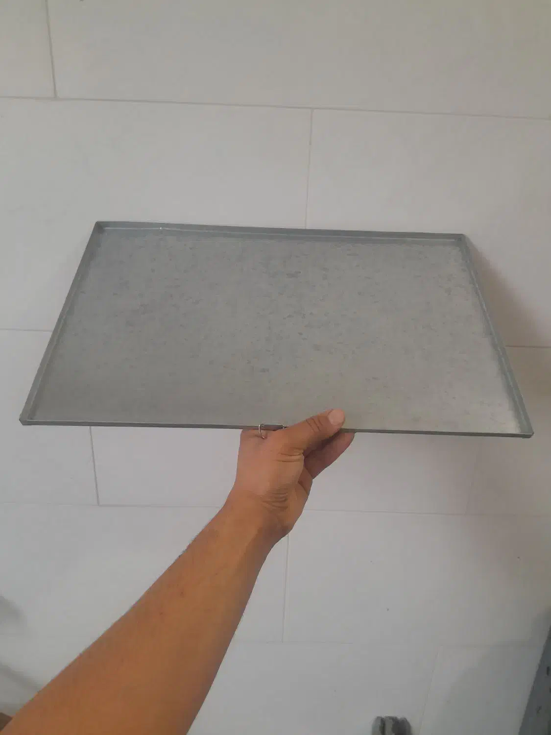 سینی قفس پرنده فلزی|لوازم جانبی حیوانات|سیاهکل, |دیوار