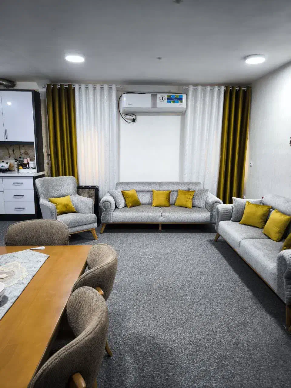 انواع پرده های خونه اقساطی|پرده، رانر، رومیزی|دهدشت, |دیوار