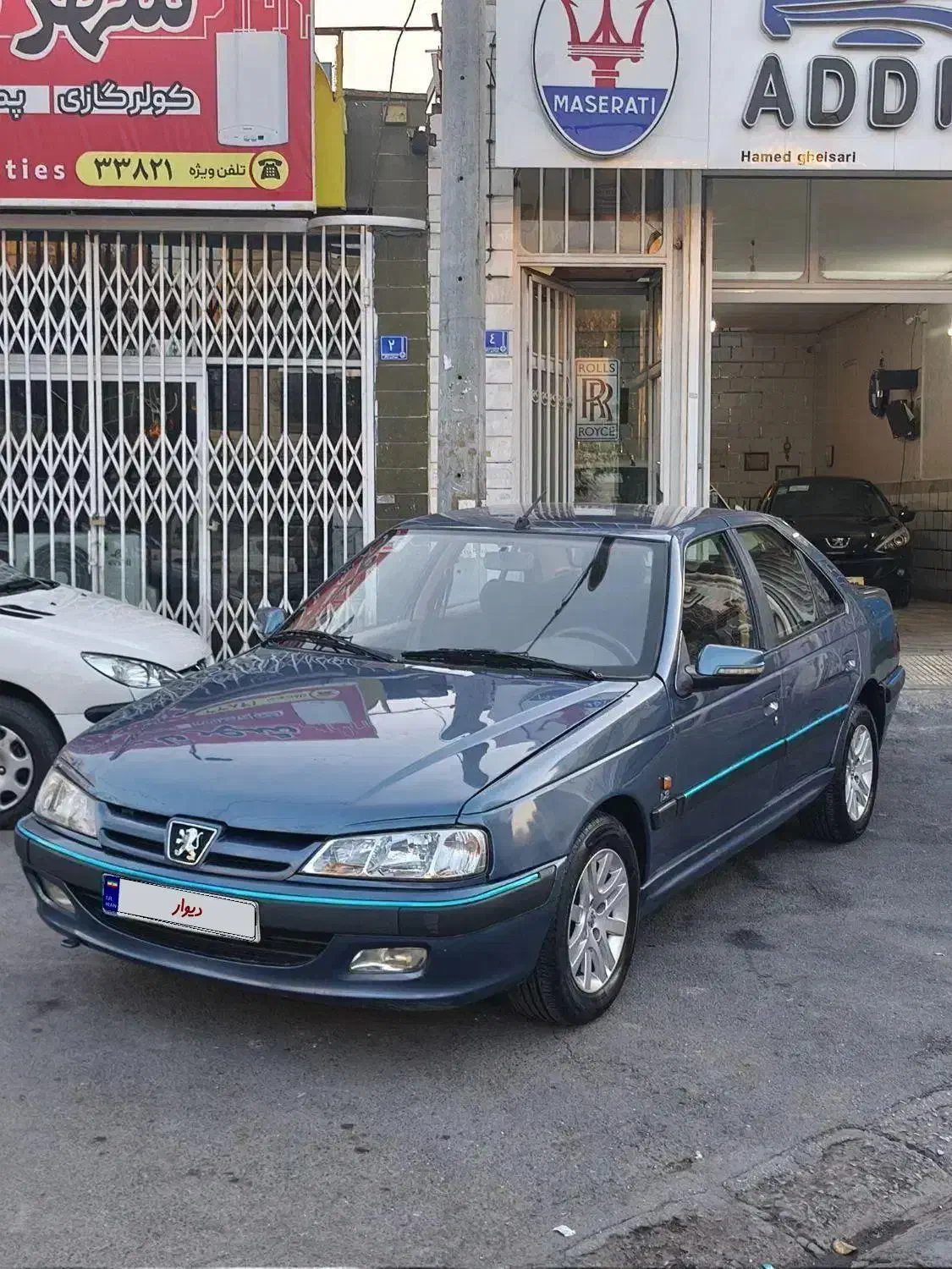 پارس سال مدل 95 آبی متالیک|خودرو سواری و وانت|اراک, |دیوار
