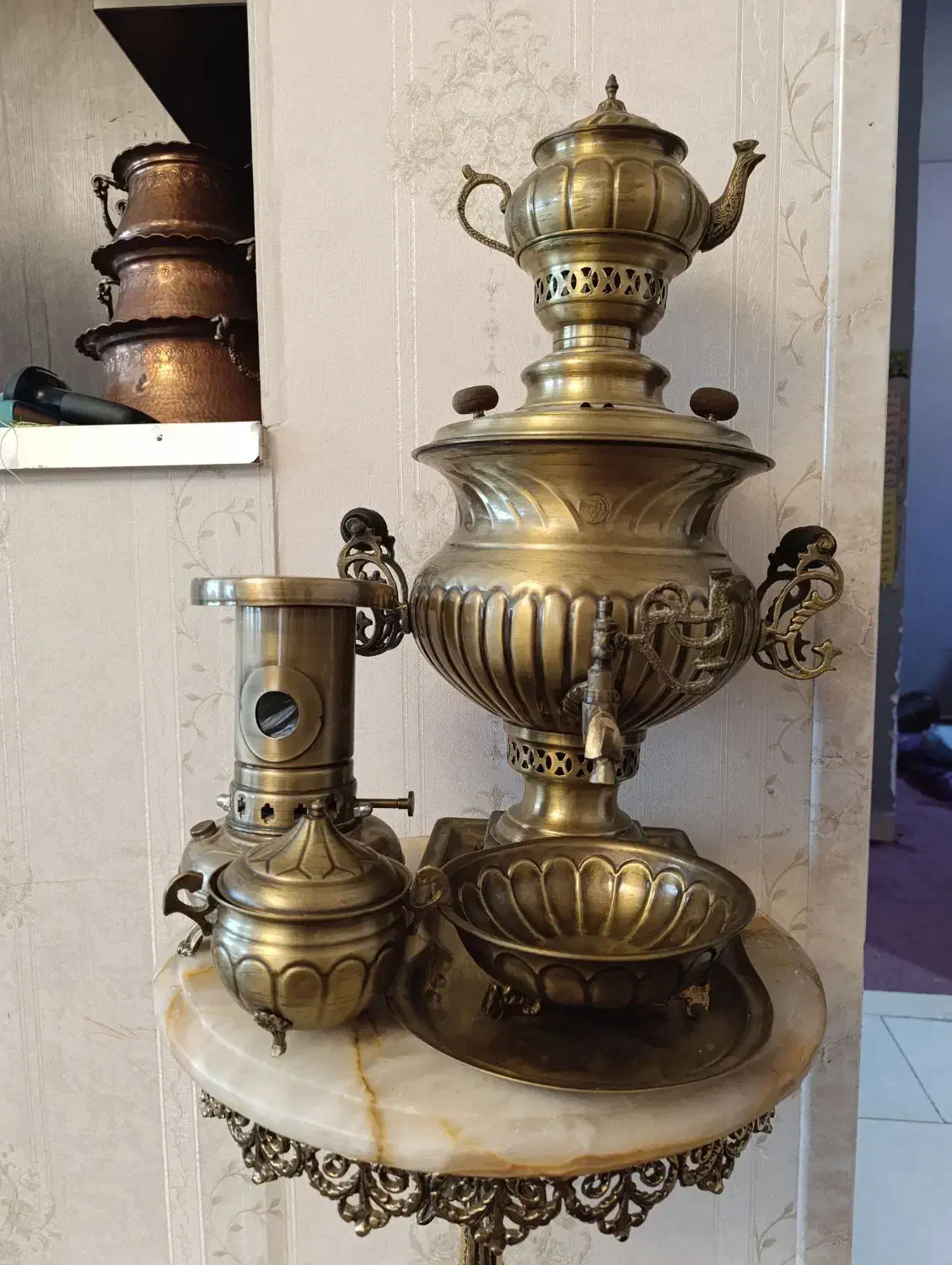 لوازم برنجی|صنایع دستی و سایر لوازم تزئینی|بومهن, |دیوار