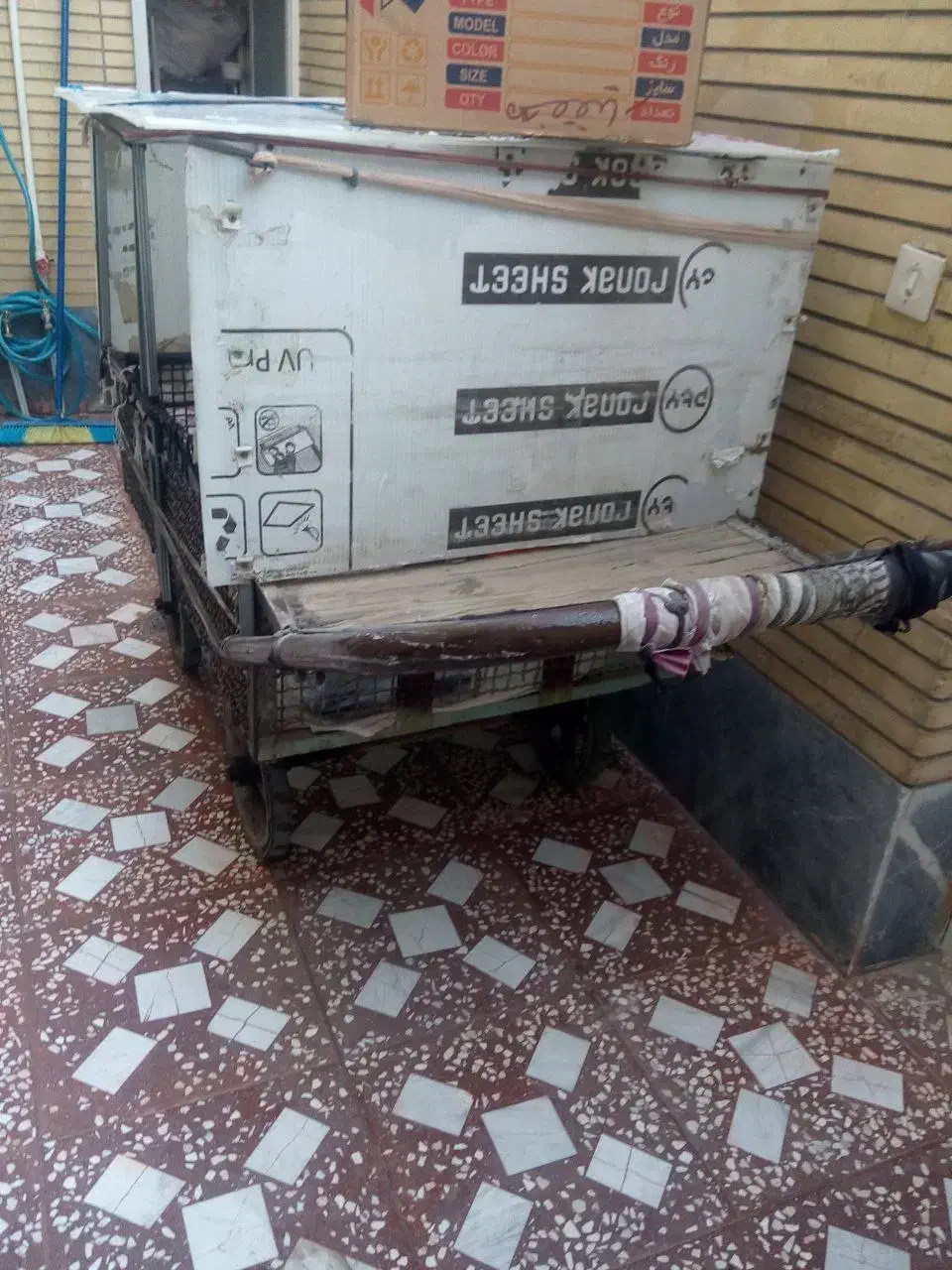 گاری(۴چرخ)|ابزارآلات|اصفهان, هفتون|دیوار