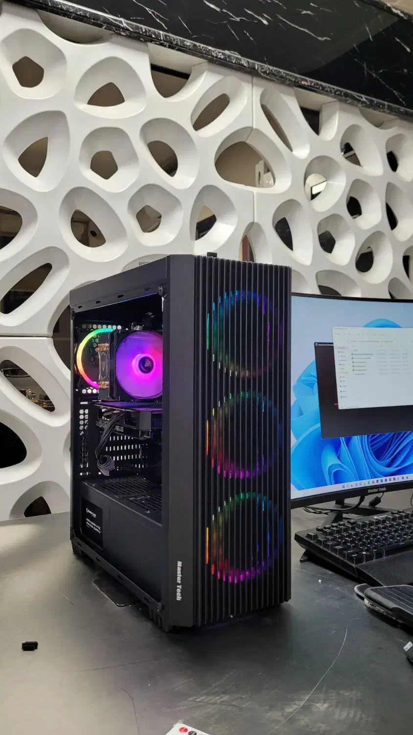 سیستم گیمینگ نو با RTX 5060 و i5 14400F اقساط|رایانه رومیزی|شیراز, معالی‌آباد|دیوار