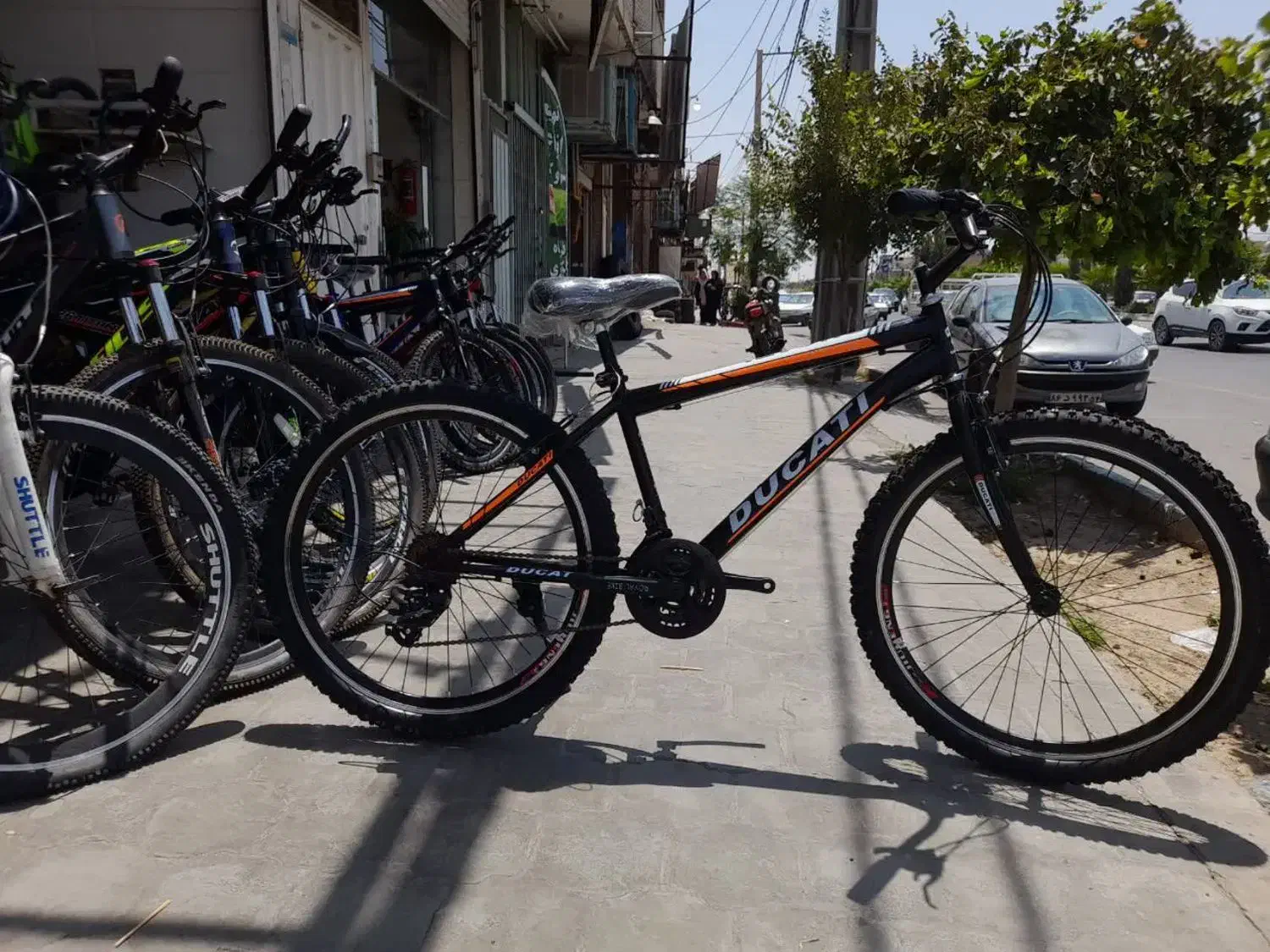 دوچرخه ۲۶ کوهستان دنده ای کلاجدار دوکاتی|دوچرخه، اسکیت، اسکوتر|حمیدیا, |دیوار