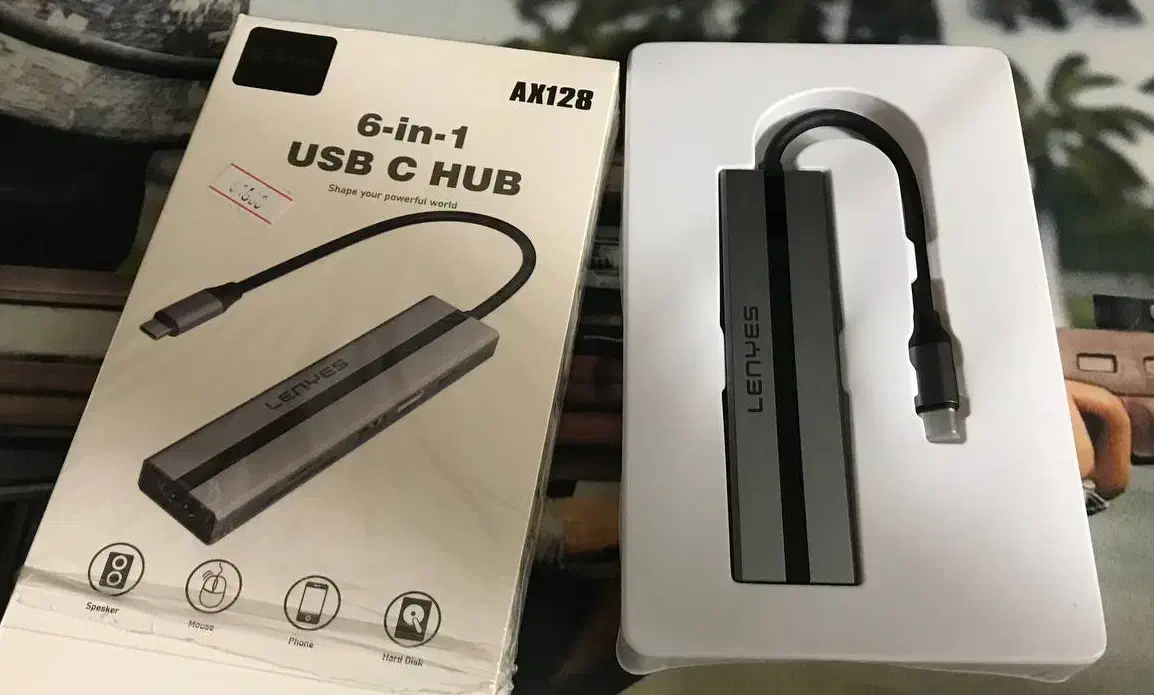 مبدل و هاب usb-c به hdmi و usb-a|قطعات و لوازم جانبی رایانه|تهران, زاهد گیلانی|دیوار