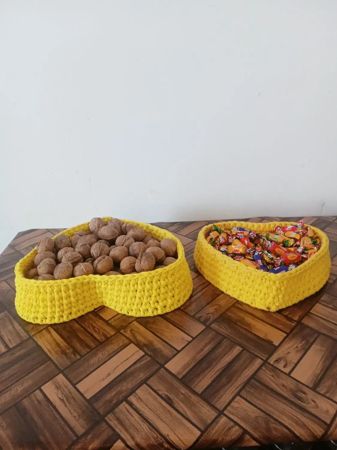 سبد هایه تریکویی بسیار زیبا و کاربردی|اسباب‌بازی بچه|شیروان (خراسان), |دیوار