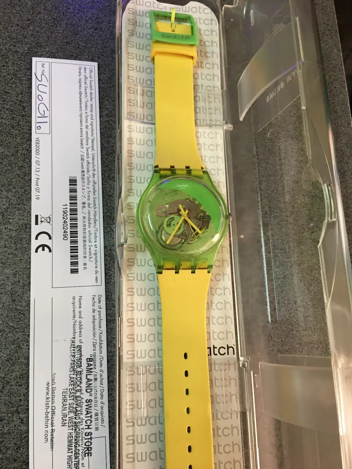 ساعت مچی سواچ(SWATCH) مدل SUOG110|ساعت|تهران, امانیه|دیوار