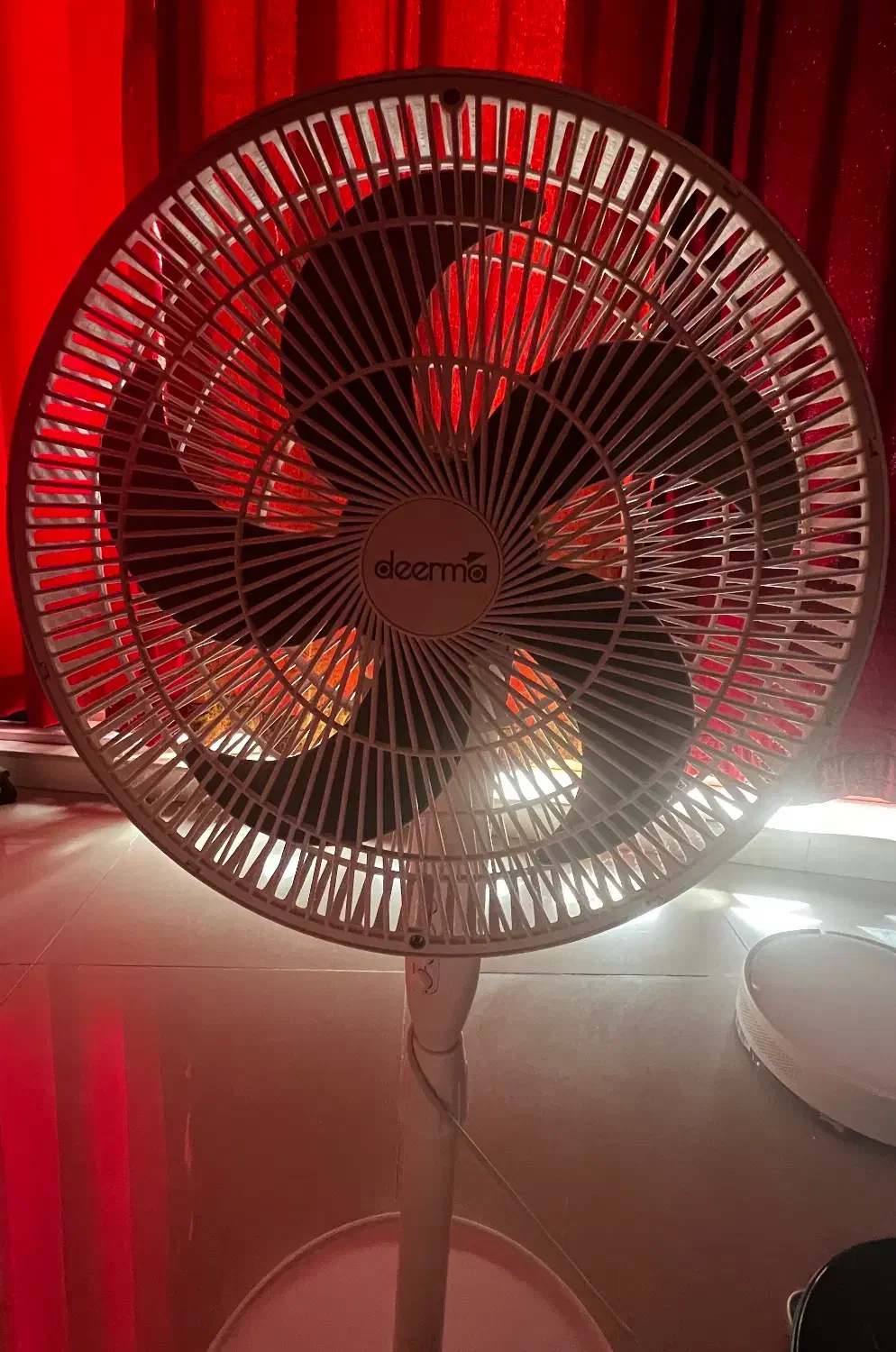 پنکه ایستاده درما(Deerma) طراحی شیائومی - در حد نو|پنکه و تصفیهکنندهٔ هوا|کیش, |دیوار