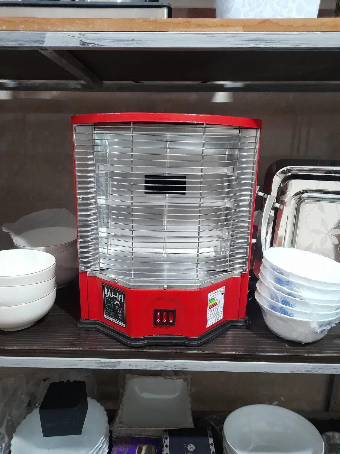 بخاری برقی فن دار و ساده|بخاری، هیتر، شومینه|اردبیل, |دیوار